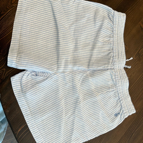 Tommy Bahama Women 100% Linen striped shorts Size:M. EUC - Picture 5 of 10